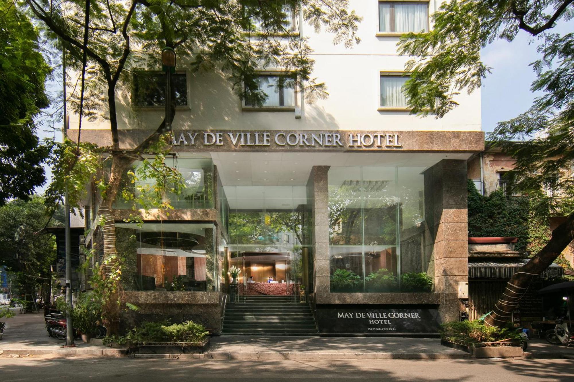 May De Ville Corner Hotel ハノイ市 エクステリア 写真
