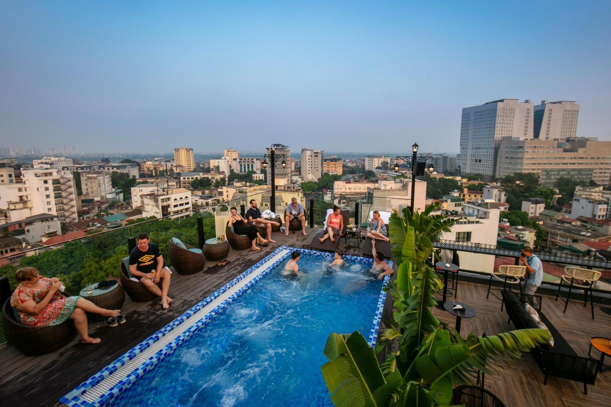 May De Ville Corner Hotel ハノイ市 エクステリア 写真