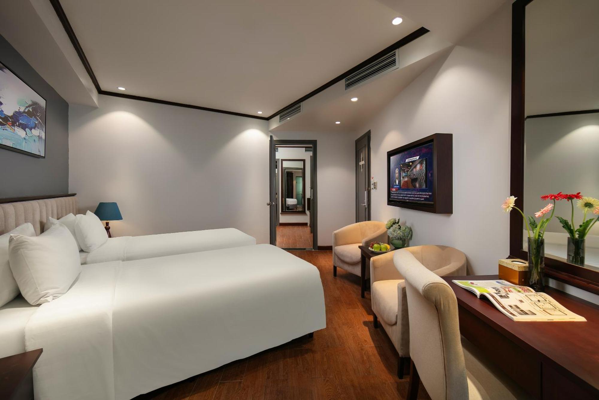 May De Ville Corner Hotel ハノイ市 エクステリア 写真